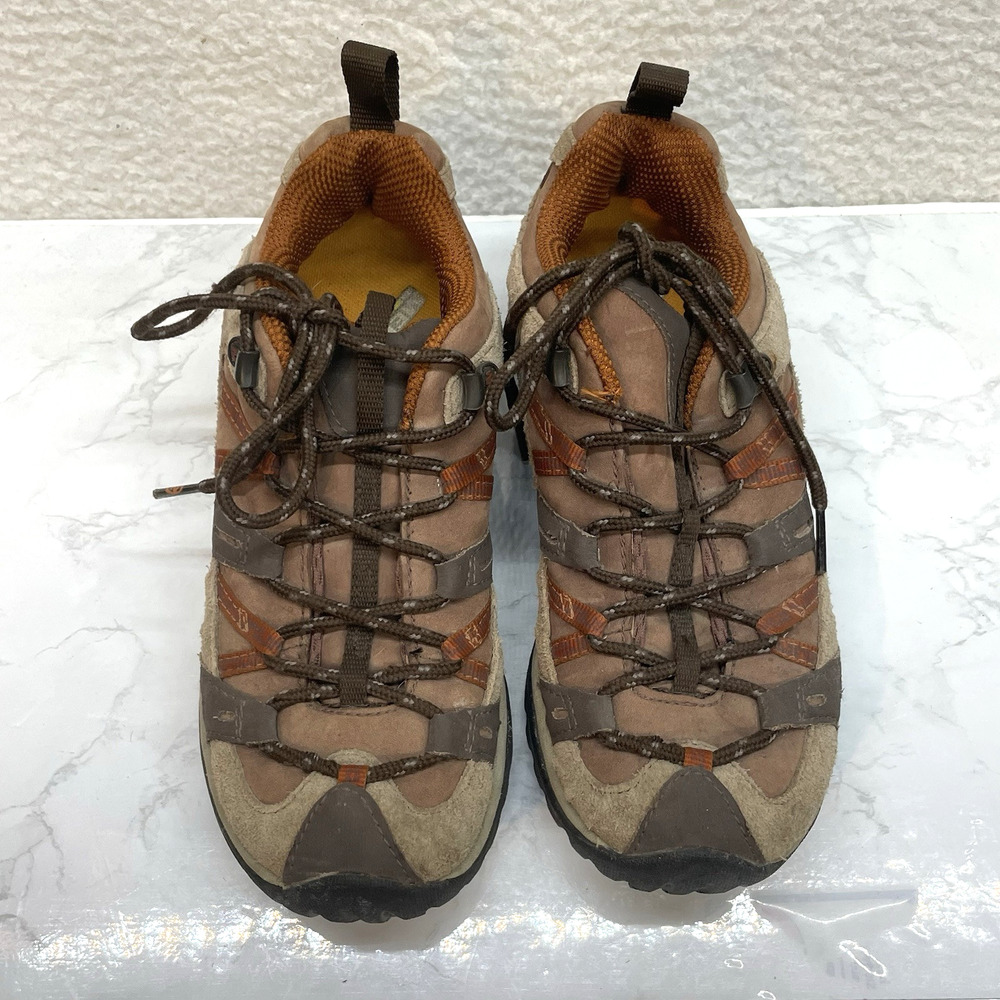 Merrell Shoes Womens 7.5 Brown Siren Sport 2 Leather Hiking Outdoor Q Form - Picture 3 of 10